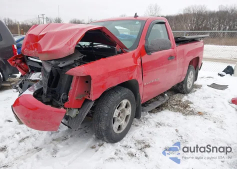 2008 Chevrolet Silverado 1500 Work Truck из США, поврежденный, VIN 1GCEC14XX8Z191542
